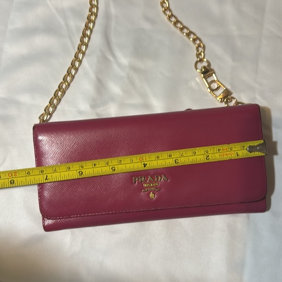 Prada Peonia Saffiano leather wallet - Picture 15 of 16